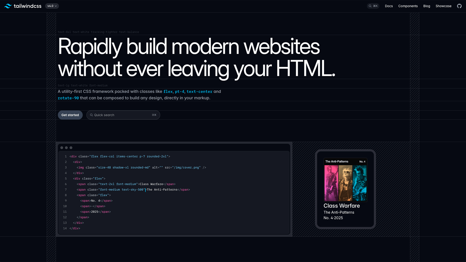 Tailwind 4 is the latest major update from the CSS utility project